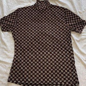 Vintage Susan Lawrence Turtle-Neck T-Shirt